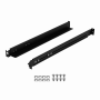 Cajas / Gabinetes Otras Marcas RIEL-6 RIEL-6 1U Fondo-550-870mm Riel de Rack con bandeja 350mm