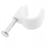 Grampas Linkmade GRAMPA6MM-W GRAMPA6MM-W LINKMADE Grampa 6mm Blanca Redonda Clavo para Concreto 100-unidades