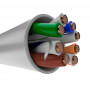 Unif. cat6 cobre NEXXT AB356NXT41 Nexxt Solutions Infrastructure - Bulk cable - UTP - 102 m RJ-45 - Gray - Cat6 4Pairs 24AWG CMX
