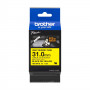 Etiqueta Termoretractil Brother HSE-661E HSE-661E BROTHER 31mm Am Termoretractil 6,3-20mm Negro en Amarillo Tubo 1,5mt