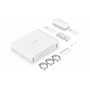 NAP Mural / Terminal Plast Ubiquiti UISP-BOX-PLUS UISP-BOX-PLUS UBIQUITI Caja Exter IPX6 p/UISP-S-PLUS Muro Poste35-60mm 380x...