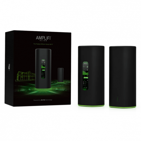 Wi-FI 6 Ubiquiti AFI-ALN AFI-ALN AmpliFi Wi-Fi-6 Kit Router+Mesh 5-1000 USB 7685mbps Pantll Touch Color