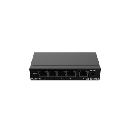 1000 Administrable RUIJIE RG-ES205GC-P RG-ES205GC-P Switch 4-PoE 4-1000 Smart Admin Cloud