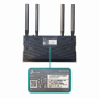 TP-LINK AX3000 USB 5GHz+2,4GHz 2,4+0,6gbps 4-ant-fija 4-1000 WAN WiFi6