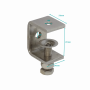 Tornillo / tuerca Otras Marcas CLAMP-M8 CLAMP-M8 Abrazadera en C de acero inoxidable hilo-M8 tuerca-hexagonal