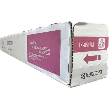 Tintas y Toner Kyocera 1T02NDBUS1 Kyocera TK 8517M - Magenta - original - cartucho de t ner - para TASKalfa 5052ci 6052ci