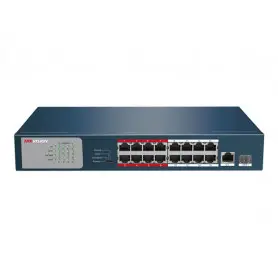 Switch no administrable POE HIKVISION DS-3E0318P-E-m DS-3E0318P-E/M(B) Switch Hik POE no-Admin 16-100