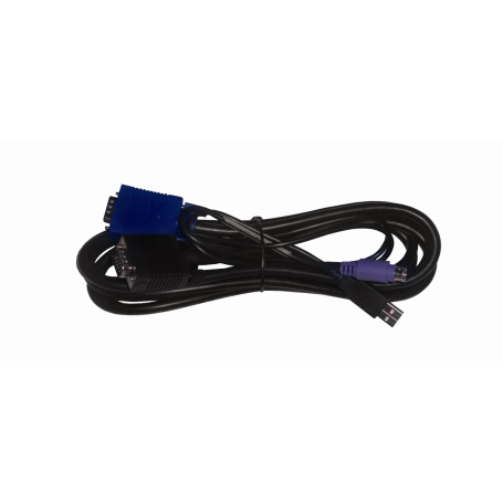 Cables para KVM GENERICO ECAB-2 ECAB-2 MINITAR 1,8mt CABLE KVM solo para ERU-8 USB VGA 1.8mt 2m ECAB2043-1.8M