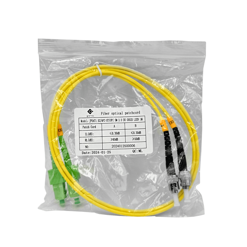 Monoprice 106845 1 metro ST/ST Single Mode Duplex Cavo in fibra