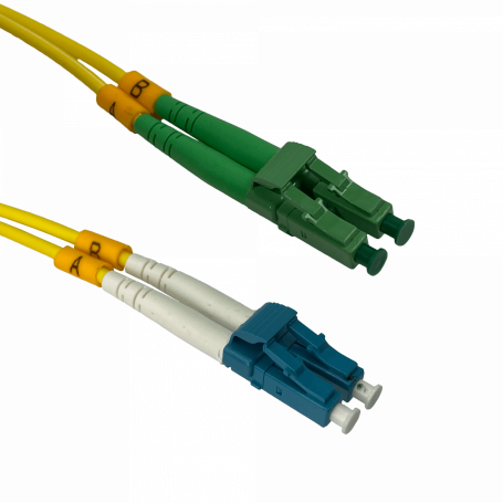 1mt SM LC/UPC-LC/APC MonoModo SM Duplex Jumper Cable Fibra 3.0mm 9/125