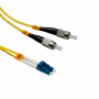 Monomodo 1-6mt Fibra JFSLT2 JFSLT2 2mt LC-ST/UPC MonoModo SM Duplex Jumper Cable Fibra 9/125um 3mm LSZH