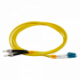 Monomodo 1-6mt Fibra JFSLT2 JFSLT2 2mt LC-ST/UPC MonoModo SM Duplex Jumper Cable Fibra 9/125um 3mm LSZH