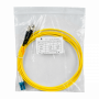 Monomodo 1-6mt Fibra JFSLT2 JFSLT2 2mt LC-ST/UPC MonoModo SM Duplex Jumper Cable Fibra 9/125um 3mm LSZH