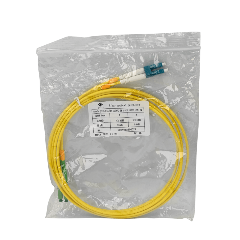JFSBL2 2mt SM LC/UPC-LC/APC MonoModo SM Duplex Jumper Cable Fibra 3.0mm ...