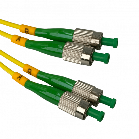 3mt FC/APC-FC/APC MonoModo SM Duplex Jumper Cable Fibra 9/125um 3mm