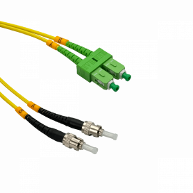 Monomodo 1-6mt FIBRA JFSAT3 JFSAT3 3mt SC/APC-ST/UPC MonoModo SM Duplex Jumper Cable Fibra 9/125um 3mm
