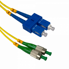 Monomodo 1-6mt FIBRA JFSCH3 JFSCH3 3mt SC/UPC-FC/APC MonoModo SM Duplex Jumper Cable Fibra 9/125um 3mm