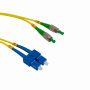 Monomodo 1-6mt FIBRA JFSCH5 JFSCH5 5mt SC/UPC-FC/APC MonoModo SM Duplex Jumper Cable Fibra 9/125um 3mm