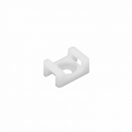 Amarra Plastica Otras Marcas HC-45 HC-45 Base 22x16x9 100-un p/Amarra-CV p/Clavo/Tornillo-4,5mm Saddle