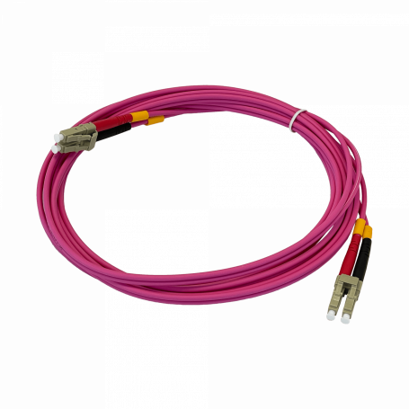 JF4LL3 LSZH 3mt LC-LC OM4 MultiModo MM Duplex Jumper Fibra 50/125um 3,0mm