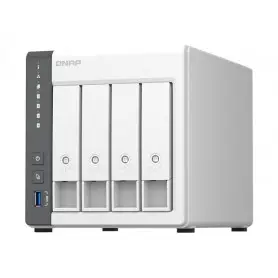 Almacenamiento NAS Qnap TS-433-4G-US QNAP TS-433 - Servidor NAS - 4 compartimentos - SATA 6Gb s - RAID RAID 0 1 5 6 10 50 JBO...