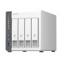 Almacenamiento NAS Qnap TS-433-4G-US QNAP TS-433 - Servidor NAS - 4 compartimentos - SATA 6Gb s - RAID RAID 0 1 5 6 10 50 JBO...