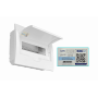 Caja Gabinete Plastico Lexo CADIN-12E CADIN-12E LEXO Tablero Embutido LSZH 12 Modulos Riel Din IP41 IK08 5396512