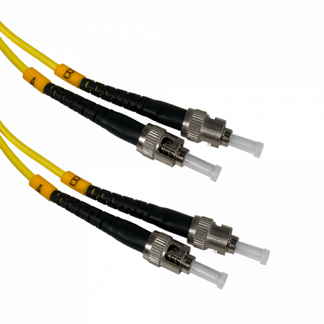 Monomodo 1-6mt FIBRA JFSTT1 JFSTT1 1mt ST-ST MonoModo SM Duplex Jumper Cable Fibra 9/125um 3mm