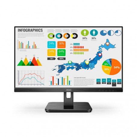 Monitores AOC 27E2H 27E2H Monitor AOC 27E2H, 27'', IPS, Full HD (1920x1080), Color Negro