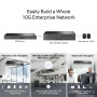 Multiwan 1000mbps TP-LINK ER8411 TP-LINK ER8411 V1 - Router - 10 GigE - montaje en rack