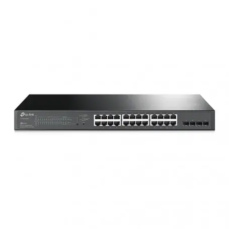 Admin 16-24 PoE TP-LINK TL-SG2428P TL-SG2428P TP-LINK 24-1000-PoE+af/at 250W-tot 4-SFP Switch Smart Rack