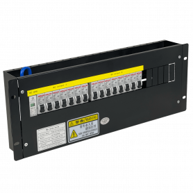 Baterias OTRAS MARCAS DC-DC4U063B DC-DC4U063B 32A Sistema de Transferencia Manual DC 7-out-DC 8-out-DC Rack 4U