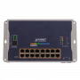 Industrial poe PLANET WGS-42 WGS-42 PLANET 16-1000-PoE+ 2-SFP 240W Switch Indust Admin Riel-DIN 48/54VDC