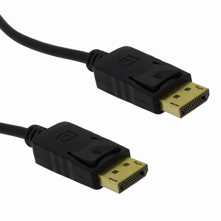 DisplayPort/MiniDP/USB-C Otras Marcas DP-2MM DP-2MM DisplayPort-M 1,8mt 180cm Cable Macho-Macho Negro