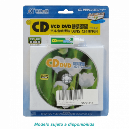 Limpieza Otras Marcas ML-605 ML-605 Limpia Lente para Lector Grabador CD/DVD/Blu-Ray Lens-Cleaner