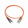 OM1 multimodo FIBRA JFMTC1 JFMTC1 1mt ST-SC OM1 MultiModo MM Duplex Jumper Fibra 62.5/125um LSZH