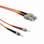 OM1 multimodo FIBRA JFMTC5 JFMTC5 5mt ST-SC OM1 MultiModo MM Duplex Jumper Fibra 62.5/125um LSZH