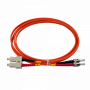 OM1 multimodo FIBRA JFMTC2 JFMTC2 2mt ST-SC OM1 MultiModo MM Duplex Jumper Fibra 62.5/125um LSZH