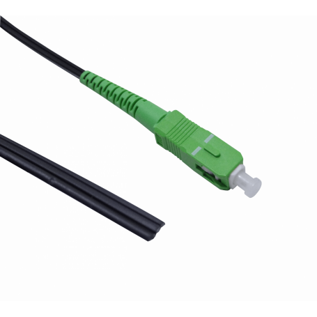Pigtail Mono/Multimodo Fibra JPSA-100 JPSA-100 Negro Drop-Port 100mt SC/APC MonoModo SM SX Pigtail Cable Fibra G652D