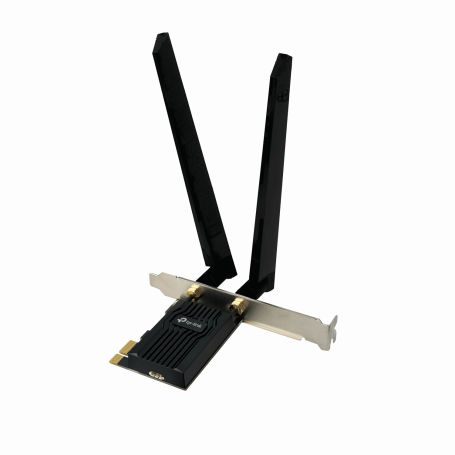 PCI PCIe wifi TP-LINK TX72E TX72E TP-LINK WiFi6E AXE5400 2,4/5/6GHz PCIExpress PCIe-x1 2-RPSMA Bluet-5.3