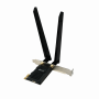 PCI PCIe wifi TP-LINK TX72E TX72E TP-LINK WiFi6E AXE5400 2,4/5/6GHz PCIExpress PCIe-x1 2-RPSMA Bluet-5.3