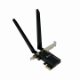 PCI PCIe wifi TP-LINK TX72E TX72E TP-LINK WiFi6E AXE5400 2,4/5/6GHz PCIExpress PCIe-x1 2-RPSMA Bluet-5.3