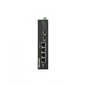 1000 no administrable HIKVISION DS-3T0506HP-E/HS DS-3T0506HP-E/HS HIK POE No-Admin 4-1000 3-Poe