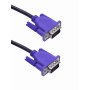 HDMI/DVI/VGA/RG59/ F/BNC Generico VGA-10MM VGA-10MM 10mt VGA M-M Cable Negro Blindado VGA-M VGA-M DB15-M