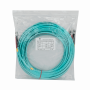 OM3 multimodo Fibra JF3TT15 JF3TT15 LSZH 15mt ST-ST OM3 Multimodo MM Duplex Jumper Fibra 3.0mm 50/125um