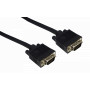HDMI/DVI/VGA/RG59/ F/BNC Generico VGA-3MM VGA-3MM -3mt Macho-Macho DB15-M VGA-M Cable Video Negro Blindado 300cm
