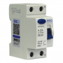 Interruptor Manual / Auto Lexo DIFERENCIAL-25A DIFERENCIAL-25A 2x25A 2P 30mA Interruptor Diferencial RKN Proteccion Riel-Din