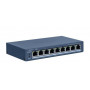 Switch no administrable POE HIKVISION DS-3E1309P-EI/M DS-3E1309P-EI/M Switch PoE Inteligente de 8x10/100 Mbps PoE port,1xGiga...