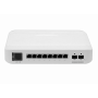 10000 10G/25G Cobre/SFP+/SFP28 Ubiquiti USW-PRO-8-POE USW-PRO-8-POE UBIQUITI 8-1000PoE af/at/++ 120W-tot 2-SFP+10G req-UniFi ...