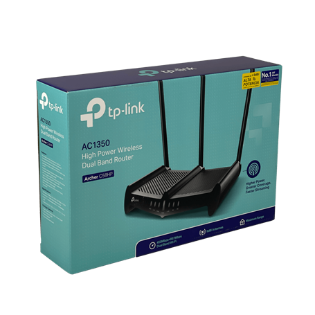 C58HP TP-LINK 3-RPSMA 2,4Ghz-450mbps Antenas-9dBi 4-LAN 1-WAN